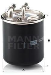 Mann-filter filtru combustibil MANN-FILTER WK 820/2 x - automobilus