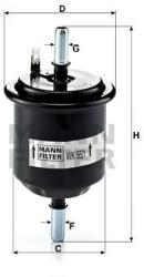 Mann-filter filtru combustibil MANN-FILTER WK 55/1 (WK 55/1) - automobilus