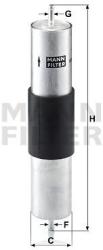 Mann-filter filtru combustibil MANN-FILTER WK 516/1 - automobilus
