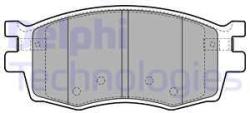 DELPHI set placute frana, frana disc DELPHI LP1951 - automobilus