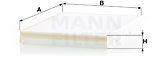 Mann-filter Filtru, aer habitaclu MANN-FILTER CU 3780 (CU 3780)
