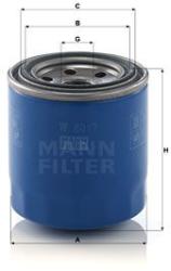 Mann-filter Filtru ulei MANN-FILTER W 8017 (W 8017) - automobilus