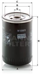 Mann-filter Filtru ulei MANN-FILTER W 936/5 (W 936/5) - automobilus