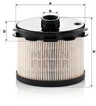 Mann-filter filtru combustibil MANN-FILTER PU 1021 x (PU 1021 x) - automobilus