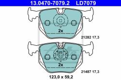ATE set placute frana, frana disc ATE Ceramic 13.0470-7079.2 (13.0470-7079.2)