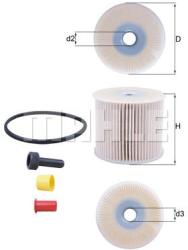 MAHLE filtru combustibil MAHLE KX 85D (KX 85D) - automobilus