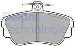 DELPHI set placute frana, frana disc DELPHI LP639 (LP639)
