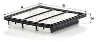 Mann-filter Filtru aer MANN-FILTER C 23 094 (C 23 094) - automobilus