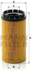 Mann-filter Filtru ulei MANN-FILTER HU 718 x (HU 718 x) - automobilus