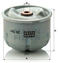 Mann-filter Filtru ulei MANN-FILTER ZR 7001 (ZR 7001) - automobilus