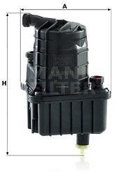 Mann-filter filtru combustibil MANN-FILTER WK 939/3 (WK 939/3) - automobilus