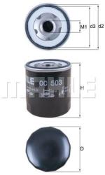 MAHLE Filtru ulei MAHLE OC 503 (OC 503) - automobilus
