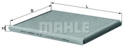 MAHLE Filtru, aer habitaclu MAHLE LAK 143 (LAK 143)