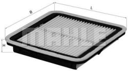 MAHLE Filtru aer MAHLE LX 2672 (LX 2672) - automobilus
