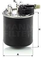 Mann-filter filtru combustibil MANN-FILTER WK 820/14 (WK 820/14) - automobilus