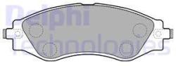 DELPHI set placute frana, frana disc DELPHI LP1816 (LP1816)