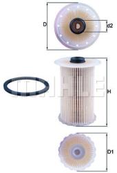 MAHLE filtru combustibil MAHLE KX 229D (KX 229D) - automobilus