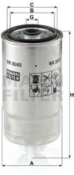 Mann-filter filtru combustibil MANN-FILTER WK 854/5 (WK 854/5) - automobilus