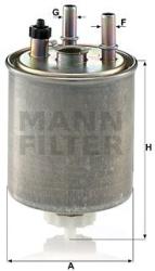 Mann-filter filtru combustibil MANN-FILTER WK 9022 (WK 9022) - automobilus