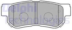 DELPHI set placute frana, frana disc DELPHI LP1539 (LP1539)