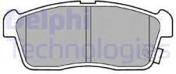 DELPHI set placute frana, frana disc DELPHI LP1442 (LP1442)