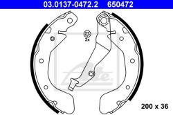 ATE Set saboti frana ATE 03.0137-0472.2 - automobilus