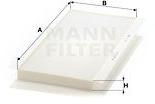 Mann-filter Filtru, aer habitaclu MANN-FILTER CU 5366 (CU 5366)