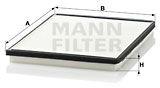 Mann-filter Filtru, aer habitaclu MANN-FILTER CU 2530 (CU 2530)