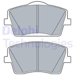 DELPHI set placute frana, frana disc DELPHI LP3515 (LP3515)