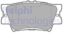 DELPHI set placute frana, frana disc DELPHI LP2004 (LP2004)