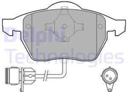 DELPHI set placute frana, frana disc DELPHI LP784 (LP784)