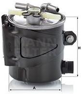 Mann-filter filtru combustibil MANN-FILTER WK 919/1 (WK 919/1) - automobilus