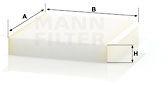 Mann-filter Filtru, aer habitaclu MANN-FILTER CU 2040 (CU 2040)