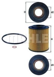 MAHLE Filtru ulei MAHLE OX 154/1D (OX 154/1D) - automobilus