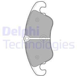 DELPHI set placute frana, frana disc DELPHI LP2077 (LP2077)