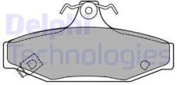 DELPHI set placute frana, frana disc DELPHI LP1420 (LP1420)
