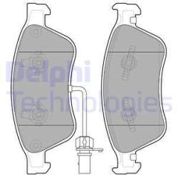 DELPHI set placute frana, frana disc DELPHI LP2072 (LP2072)