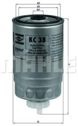 MAHLE filtru combustibil MAHLE KC 38 - automobilus