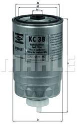 MAHLE filtru combustibil MAHLE KC 38 (KC 38) - automobilus
