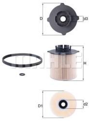 MAHLE filtru combustibil MAHLE KX 265D (KX 265D) - automobilus