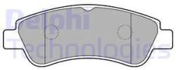 DELPHI set placute frana, frana disc DELPHI LP1727 (LP1727)