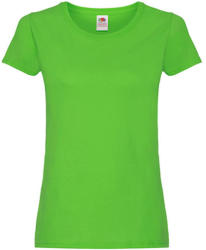 Fruit of the Loom Női póló Rövid ujjú Fruit of the Loom Original T Lady-Fit - L, Lime zöld
