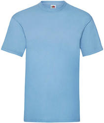 Fruit of the Loom Csomag akciós póló (minimum 3 db) Férfi póló Rövid ujjú Fruit of the Loom Valueweight Tee - 2XL , Ég kék