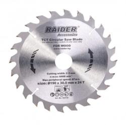 Raider Disc pentru fierastrau circular Raider 190x24Tx30mm