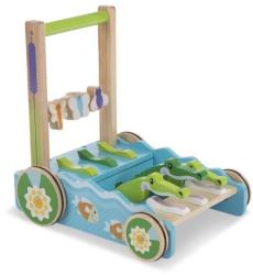 Melissa & Doug - Дървена проходилка със звуци - Алигатори Проходилка