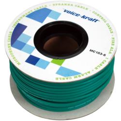 Voice-Kraft ROLLMC103-6 Gitár kábel, zöld
