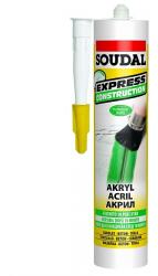 Soudal akryl express gyorskötésű tömítő szilikon 280 ml (122878)