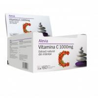 Alevia Vitamina c 1000mg extract natural din macese 60plicuri ALEVIA