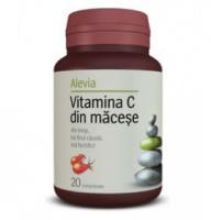 Alevia Vitamina c din macese 20cpr ALEVIA