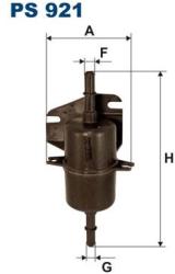 FILTRON filtru combustibil FILTRON PS 921 (PS 921) - automobilus